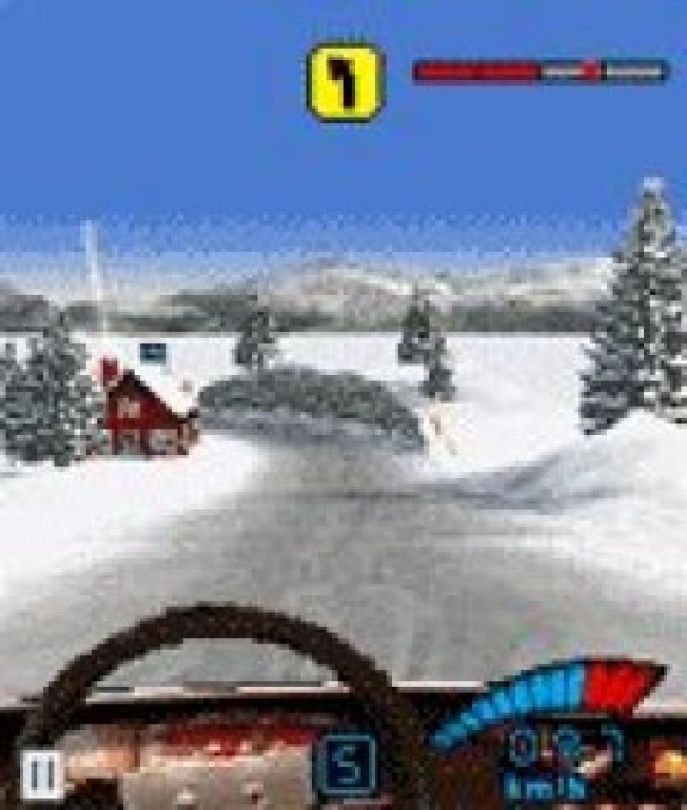 Screenshot ze hry V-rally 3D - Recenze-her.cz