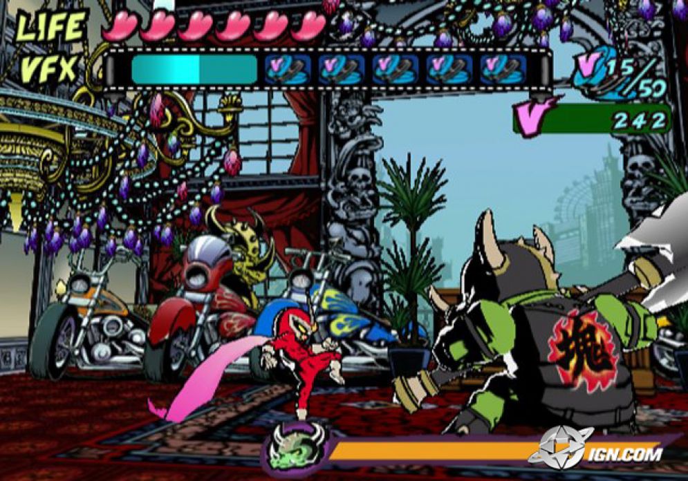 Screenshot ze hry Viewtiful Joe - Recenze-her.cz
