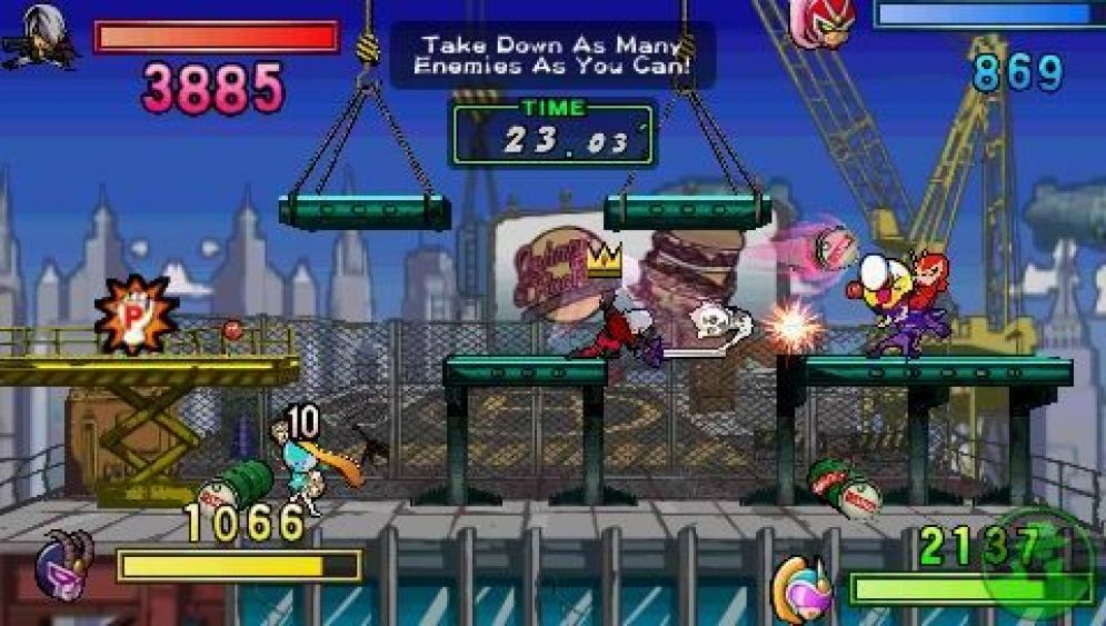 Screenshot ze hry Viewtiful Joe: Red Hot Rumble - Recenze-her.cz