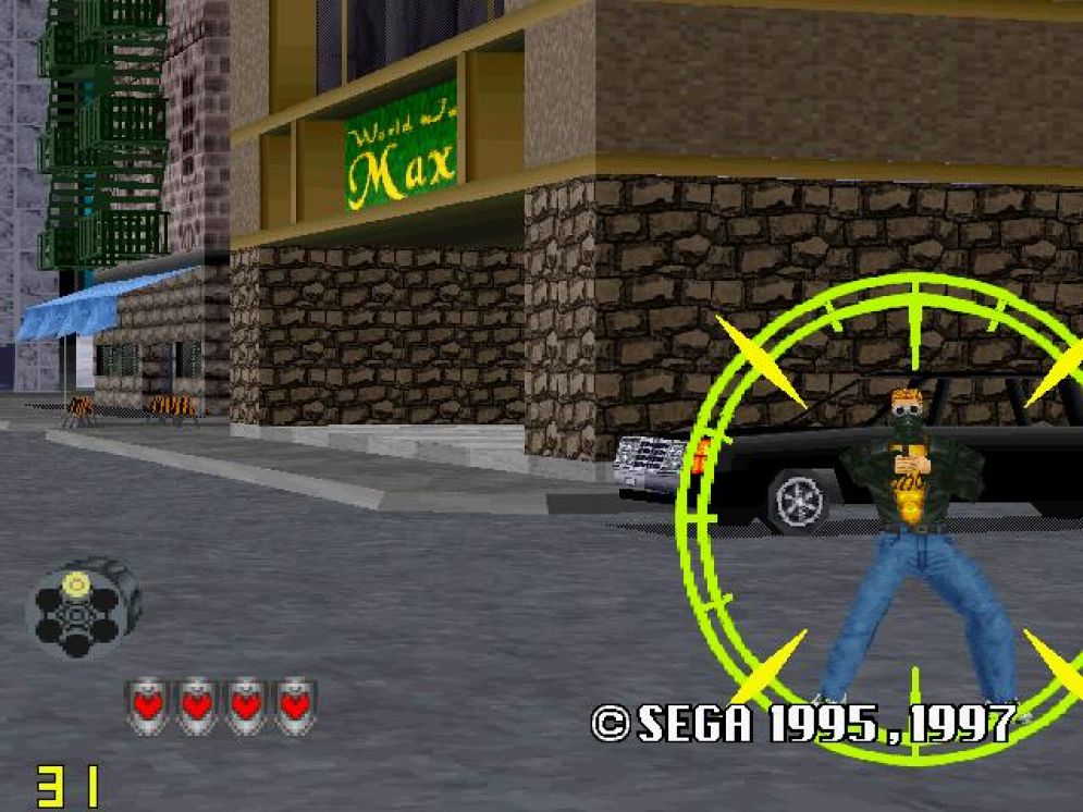 Screenshot ze hry Virtua Cop 2 - Recenze-her.cz