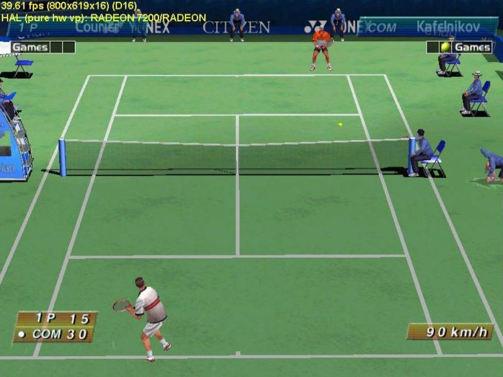 Screenshot ze hry Virtua Tennis - Recenze-her.cz