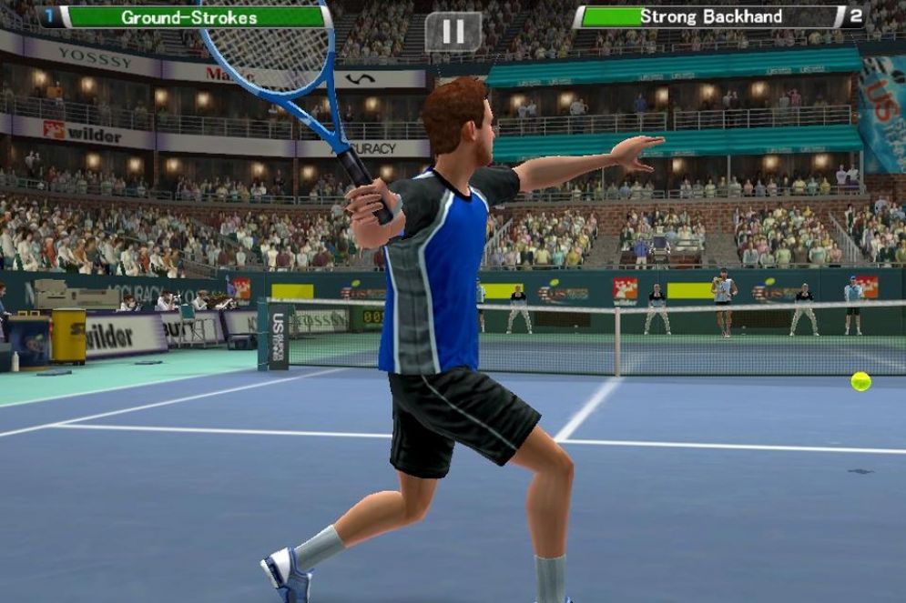 Screenshot ze hry Virtua Tennis Challenge - Recenze-her.cz