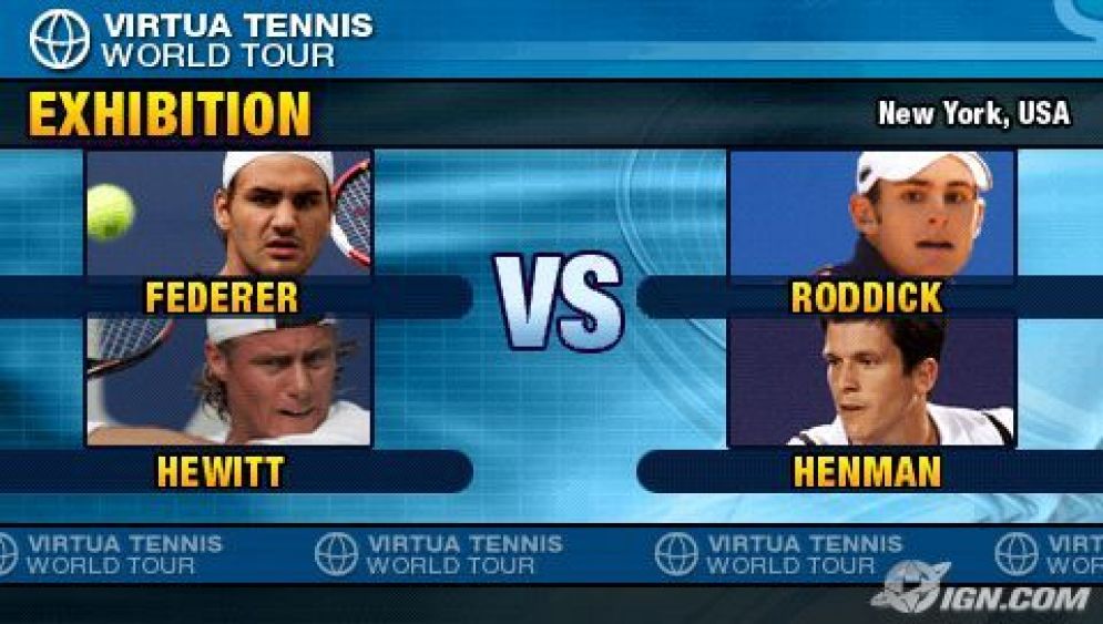 Screenshot ze hry Virtua Tennis: World Tour - Recenze-her.cz