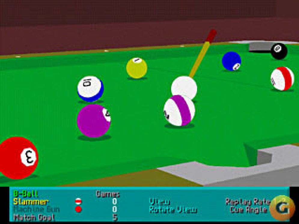 Screenshot ze hry Virtual Pool - Recenze-her.cz