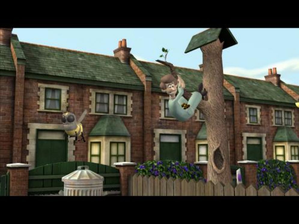 Screenshot ze hry Wallace & Gromit in Fright of the Bumblebees - Recenze-her.cz