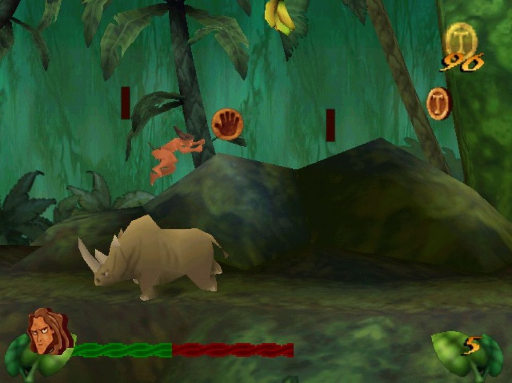 Screenshot ze hry Walt Disney: Tarzan - Recenze-her.cz