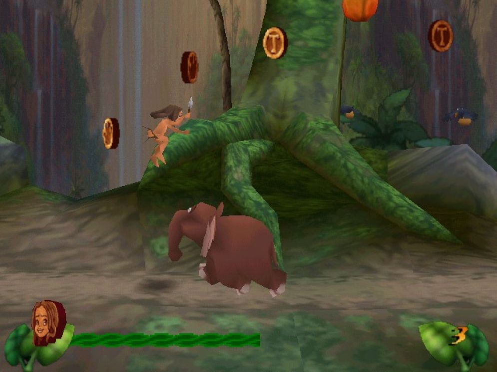 Screenshot ze hry Walt Disney: Tarzan - Recenze-her.cz