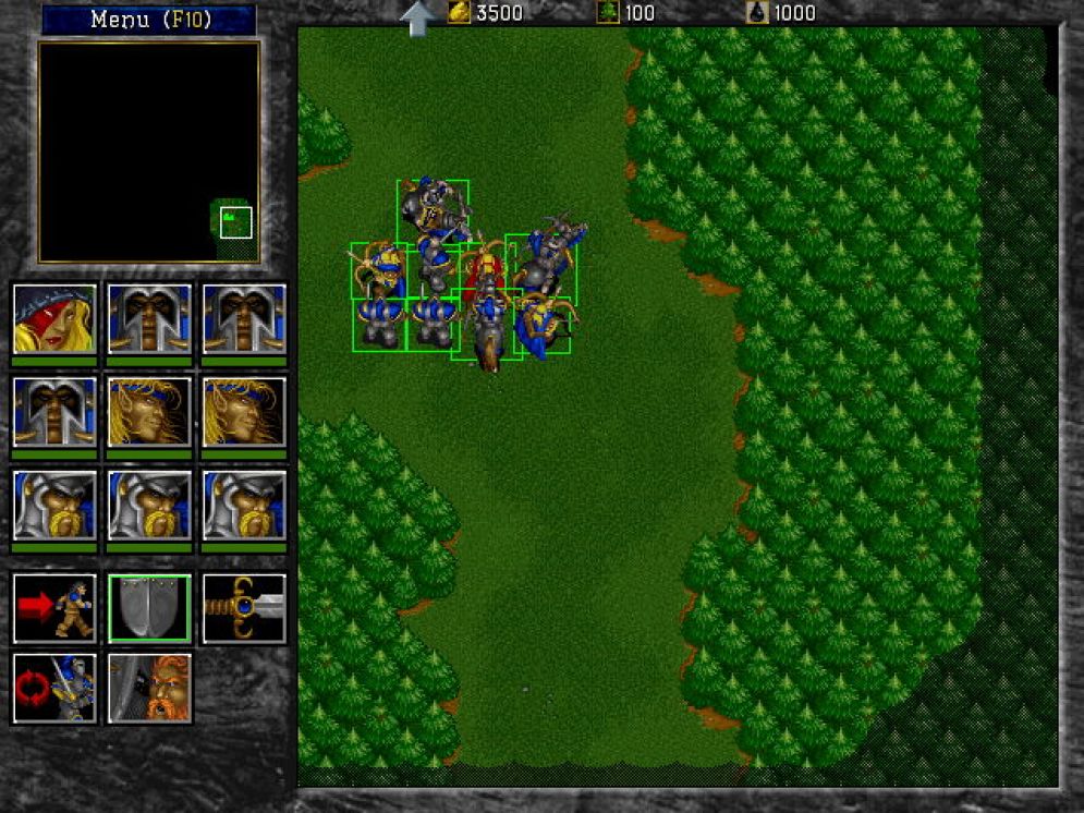 Screenshot ze hry Warcraft 2: Beyond the Dark Portal - Recenze-her.cz