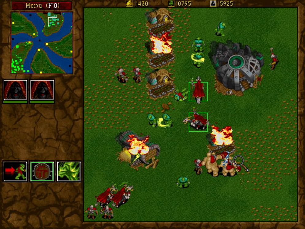Screenshot ze hry Warcraft 2: Tides of Darkness - Recenze-her.cz