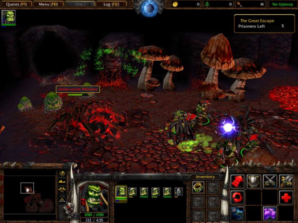 Screenshot ze hry Warcraft 3: Reign Of Chaos - Recenze-her.cz