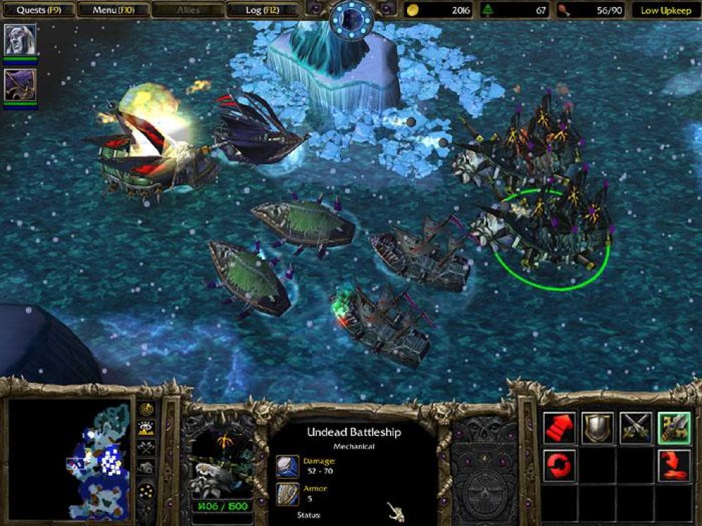 Screenshot ze hry Warcraft 3: The Frozen Throne - Recenze-her.cz