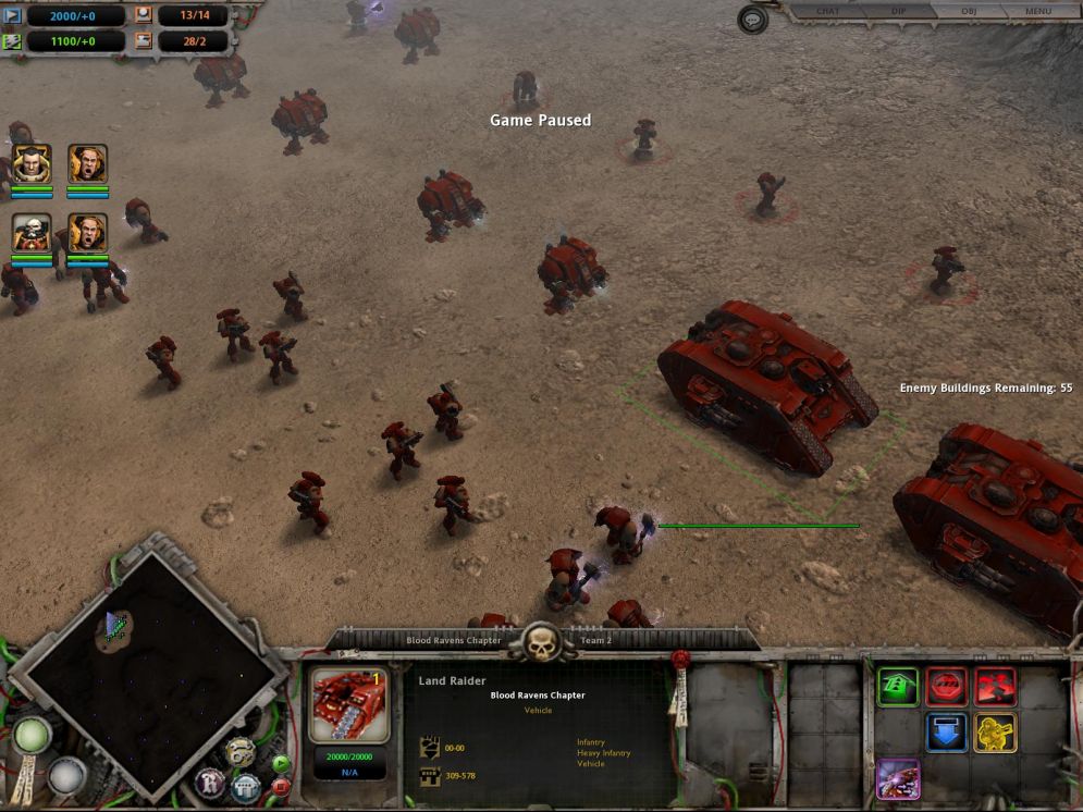 Screenshot ze hry Warhammer 40.000: Dark Crusade - Recenze-her.cz