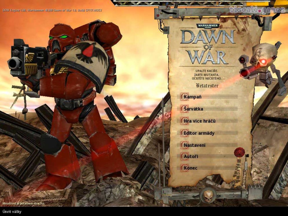Screenshot ze hry Warhammer 40.000: Dawn of War - Recenze-her.cz