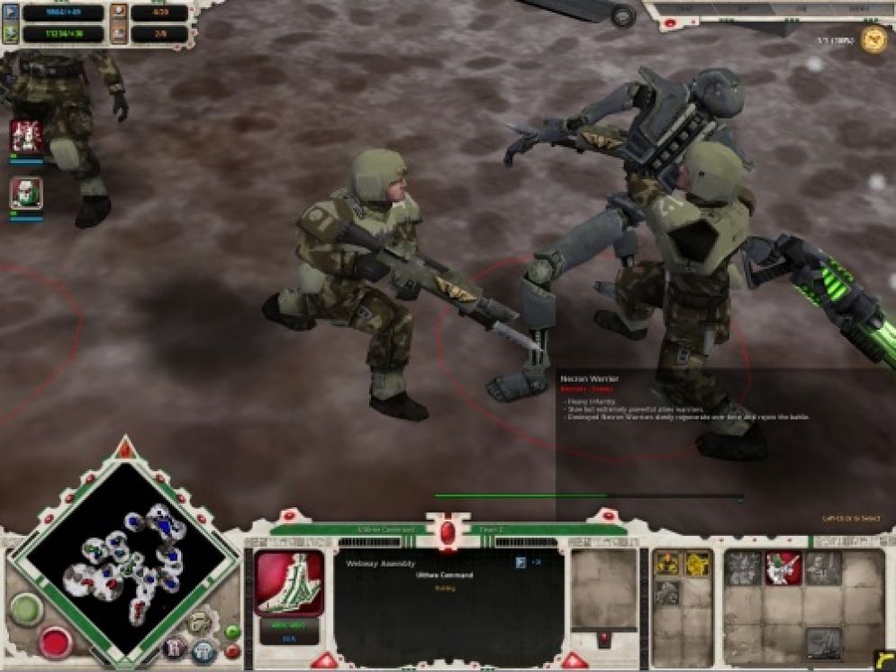 Screenshot ze hry Warhammer 40.000: DoW: Winter Assault - Recenze-her.cz