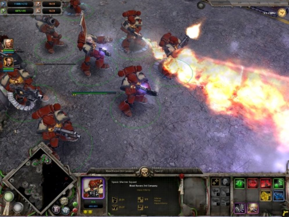 Screenshot ze hry Warhammer 40.000: DoW: Winter Assault - Recenze-her.cz