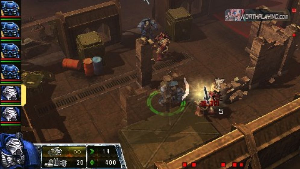 Screenshot ze hry Warhammer 40.000: Squad Command - Recenze-her.cz