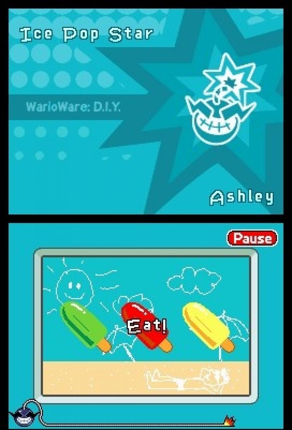 Screenshot ze hry WarioWare: Do it Yourself - Recenze-her.cz