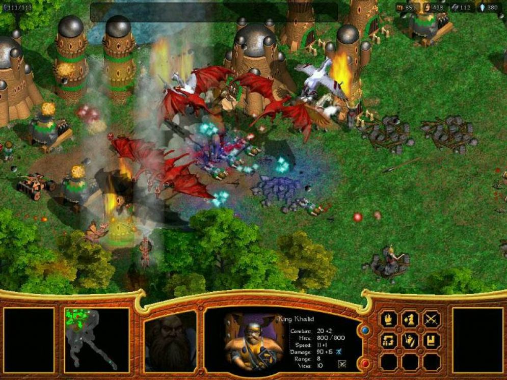 Screenshot ze hry Warlords Battlecry II - Recenze-her.cz