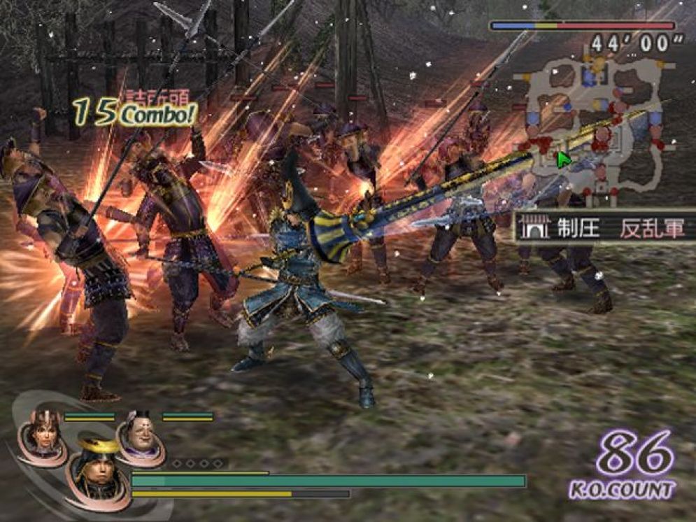 Screenshot ze hry Warriors Orochi - Recenze-her.cz