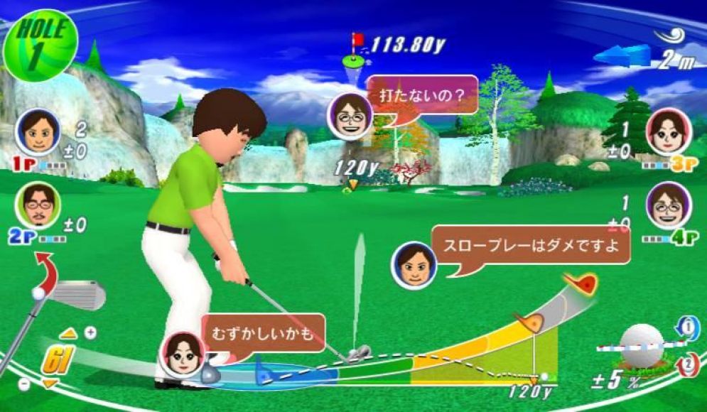 Screenshot ze hry We Love Golf - Recenze-her.cz