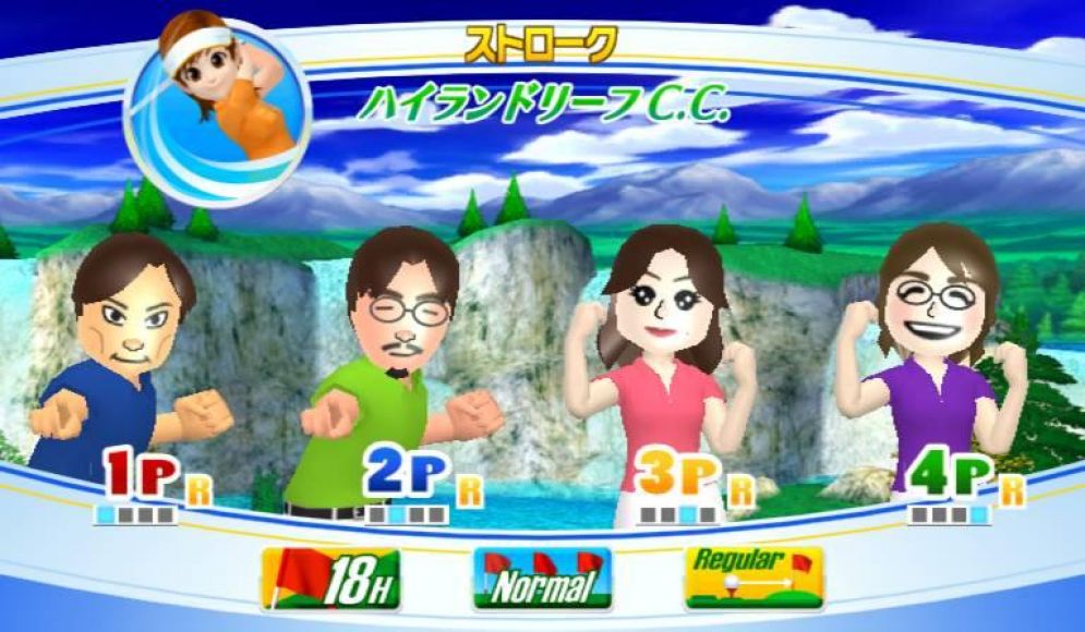 Screenshot ze hry We Love Golf - Recenze-her.cz