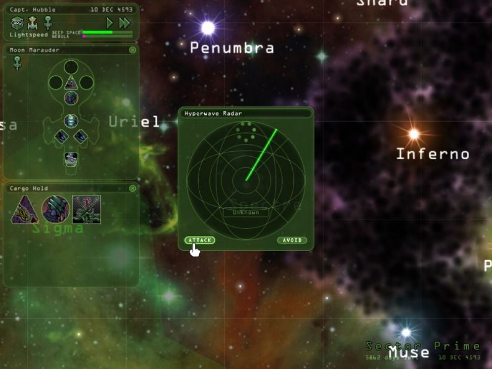 Screenshot ze hry Weird Worlds: Return to Infinite Space - Recenze-her.cz