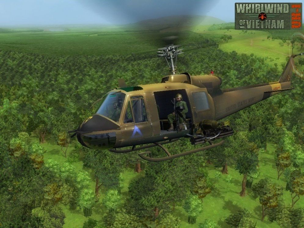 Screenshot ze hry Whirlwind of Vietnam: UH-1 - Recenze-her.cz