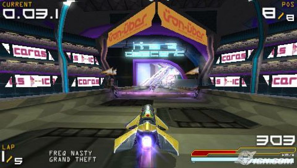Screenshot ze hry Wipeout Pure - Recenze-her.cz