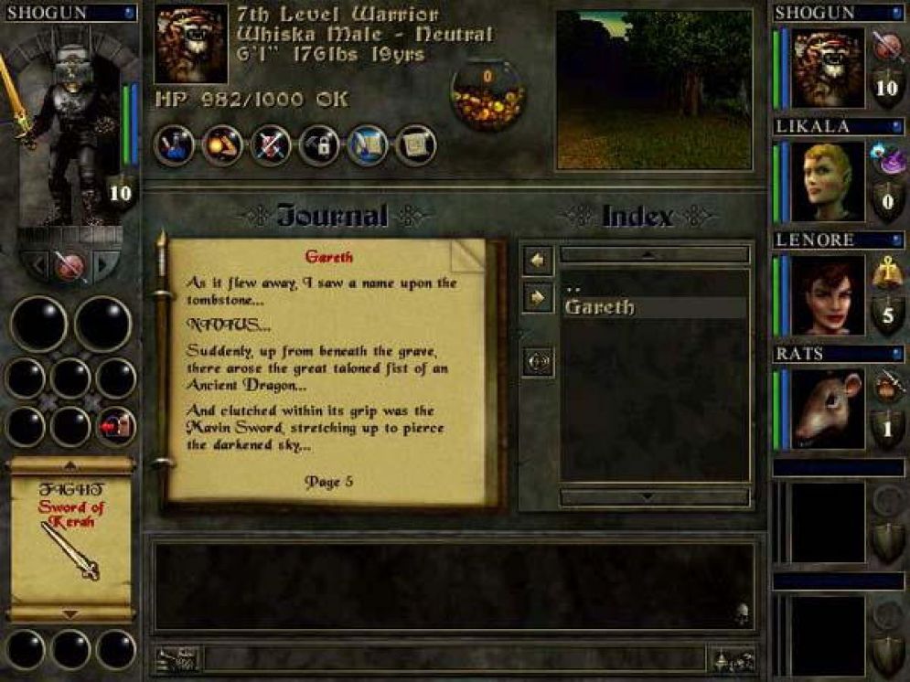 Screenshot ze hry Wizards & Warriors - Recenze-her.cz