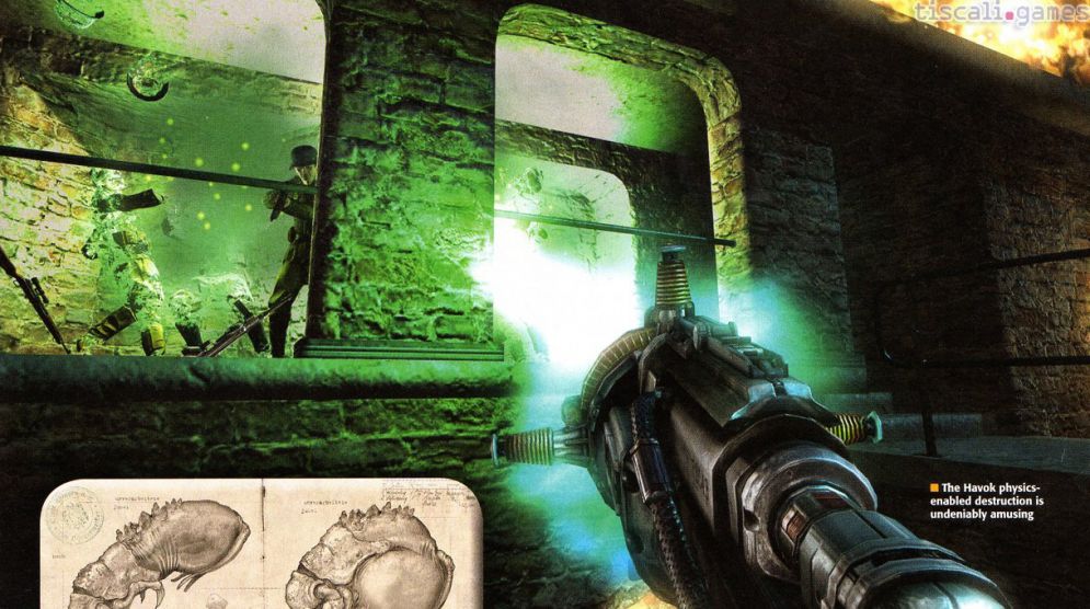 Screenshot ze hry Wolfenstein - Recenze-her.cz