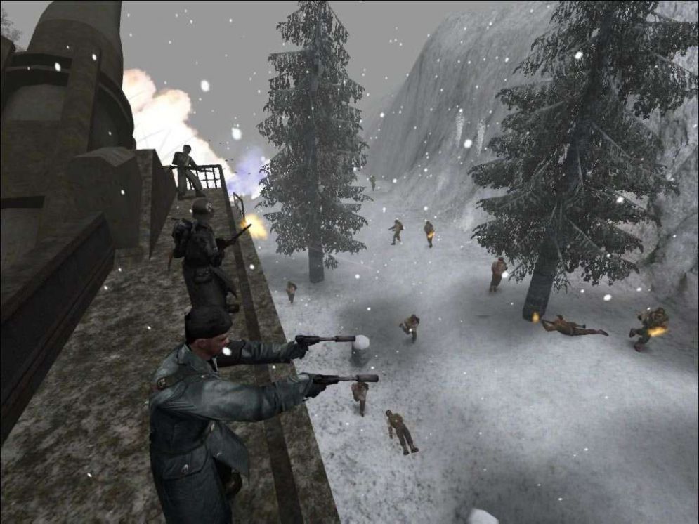 Screenshot ze hry Wolfenstein: Enemy Territory - Recenze-her.cz