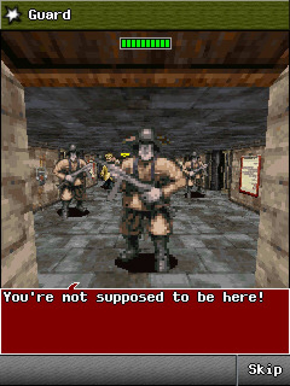 Screenshot ze hry Wolfenstein RPG - Recenze-her.cz