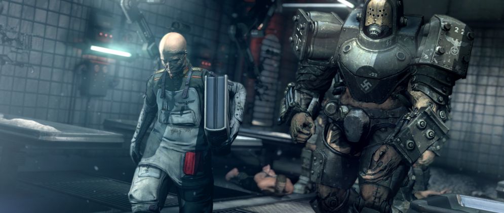 Screenshot ze hry Wolfenstein: The New Order - Recenze-her.cz