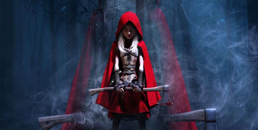 Screenshot ze hry Woolfe - The Red Hood Diaries - Recenze-her.cz
