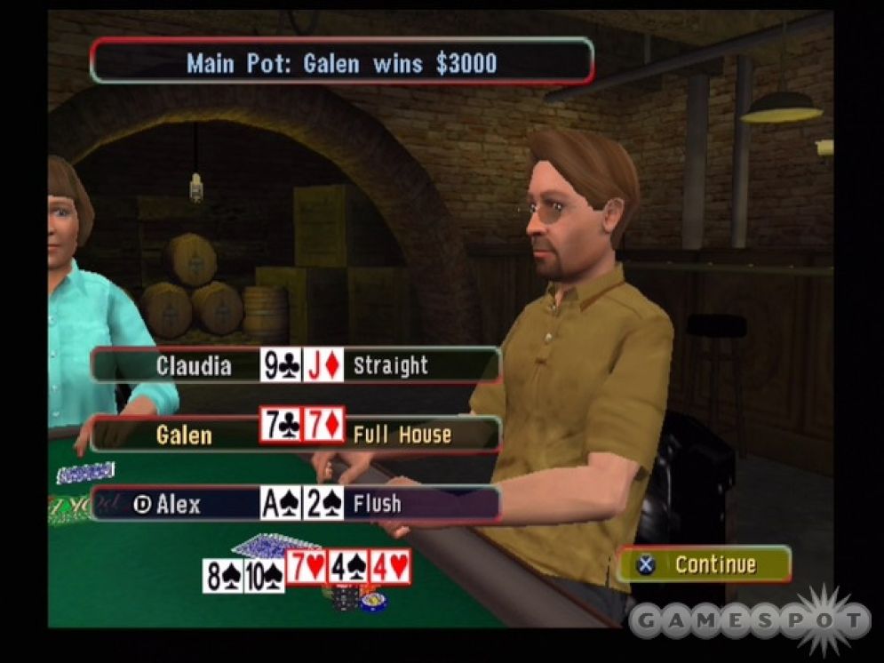 Screenshot ze hry World Championship Poker - Recenze-her.cz