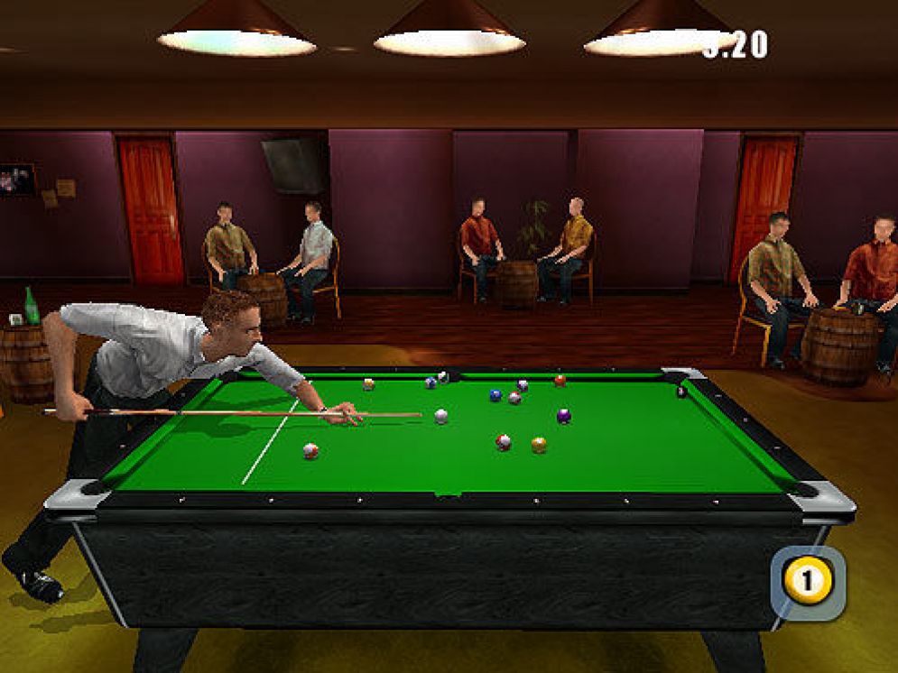Screenshot ze hry World Championship Pool 2004 - Recenze-her.cz