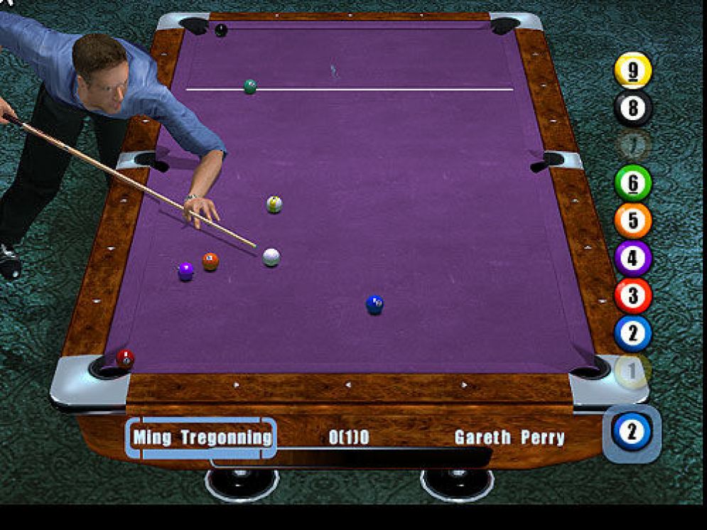 Screenshot ze hry World Championship Pool 2004 - Recenze-her.cz