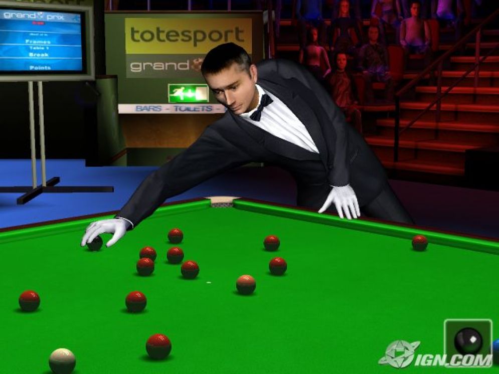 Screenshot ze hry World Championship Snooker 2005 - Recenze-her.cz