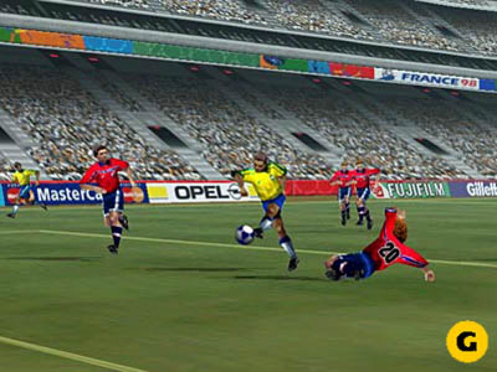 Screenshot ze hry World Cup 98 - Recenze-her.cz