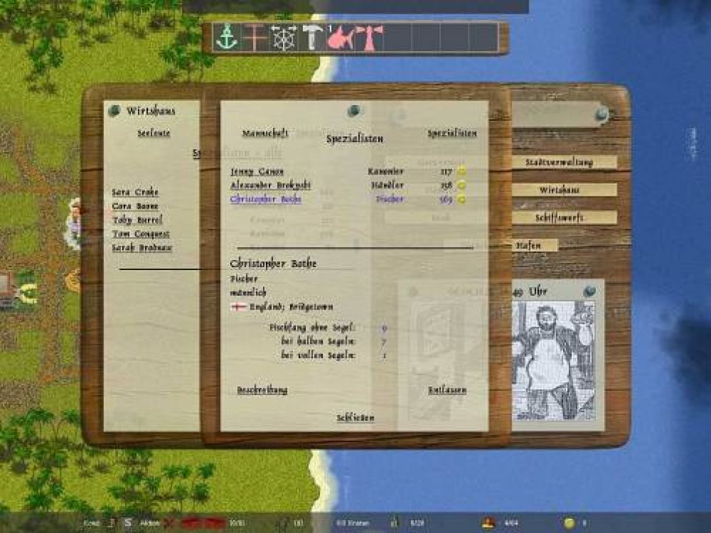 Screenshot ze hry World of Pirates - Recenze-her.cz