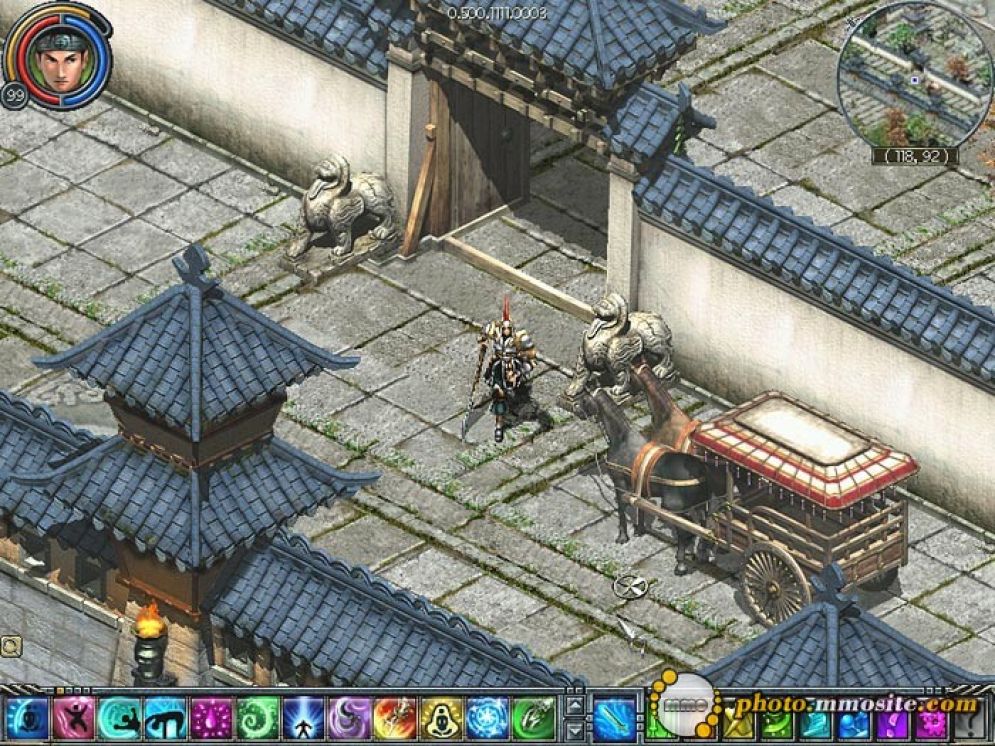 Screenshot ze hry World of Qin 2 - Recenze-her.cz
