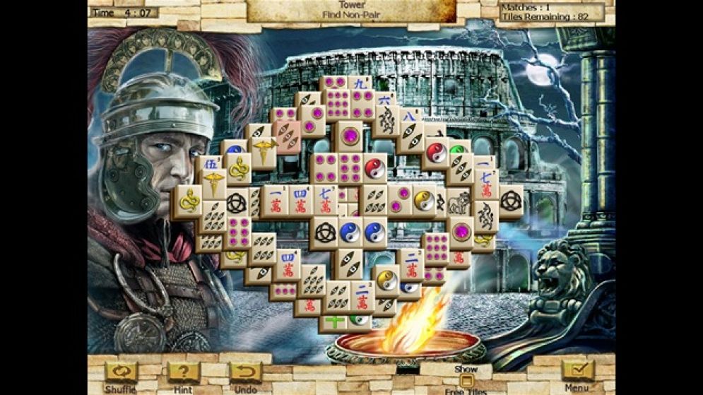 Screenshot ze hry Worlds Greatest Places Mahjong - Recenze-her.cz