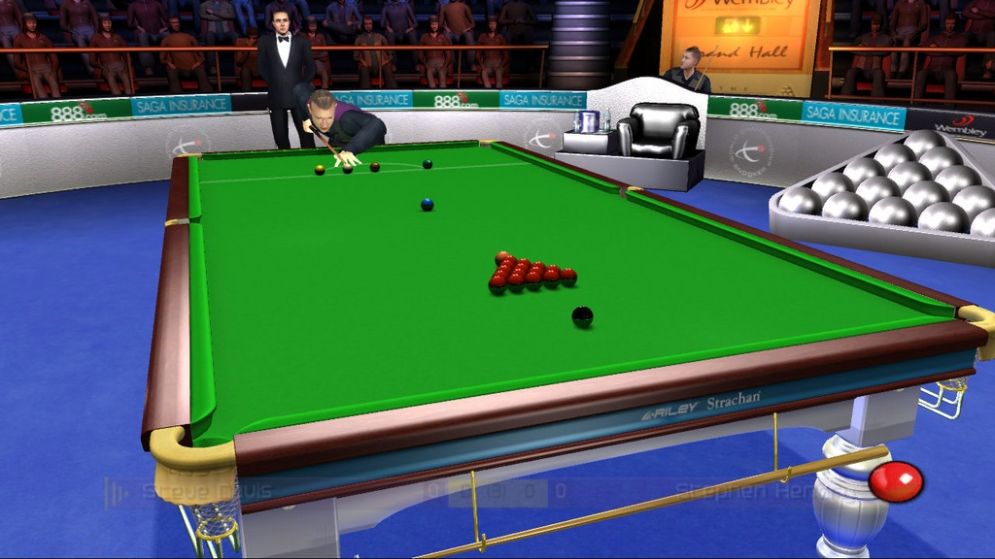 Screenshot ze hry World Snooker Championship 2007 - Recenze-her.cz