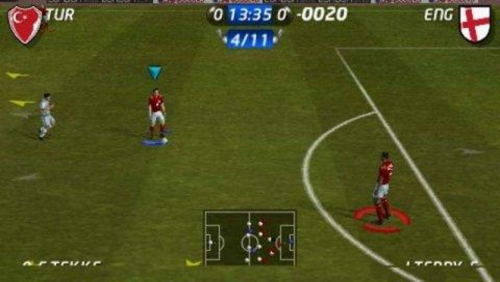 Screenshot ze hry World Tour Soccer 2 - Recenze-her.cz