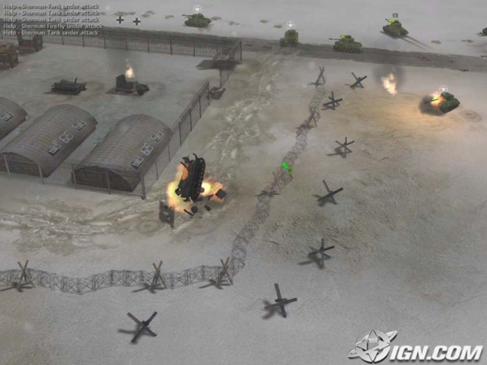 Screenshot ze hry World War 2: Frontline Command - Recenze-her.cz
