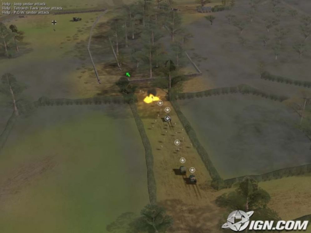 Screenshot ze hry World War 2: Frontline Command - Recenze-her.cz