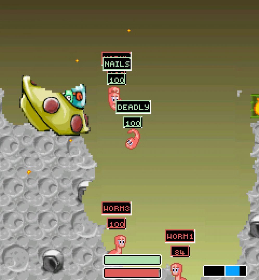 Screenshot ze hry Worms 2007 - Recenze-her.cz