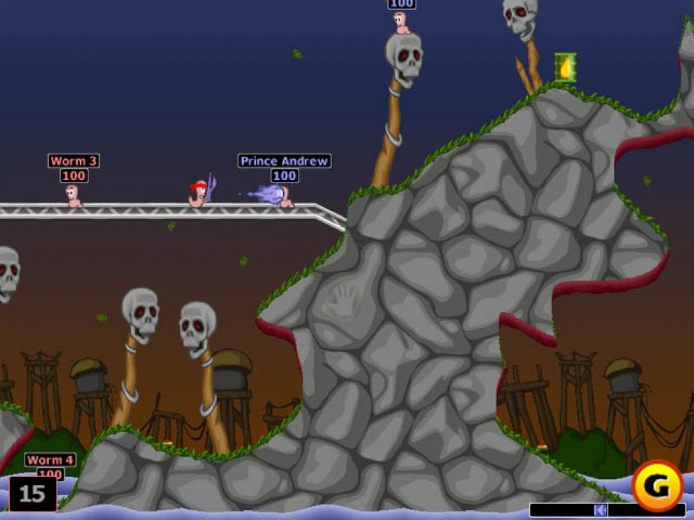 Screenshot ze hry Worms Armageddon - Recenze-her.cz