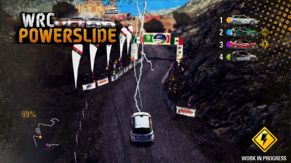 Screenshot ze hry WRC Powerslide - Recenze-her.cz