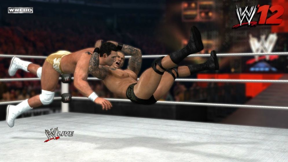 Screenshot ze hry WWE 12 - Recenze-her.cz